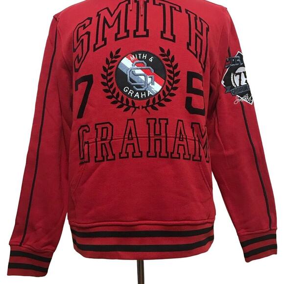 Smith & Graham NWT Pullover Hoodie Men M - Picture 4 of 11